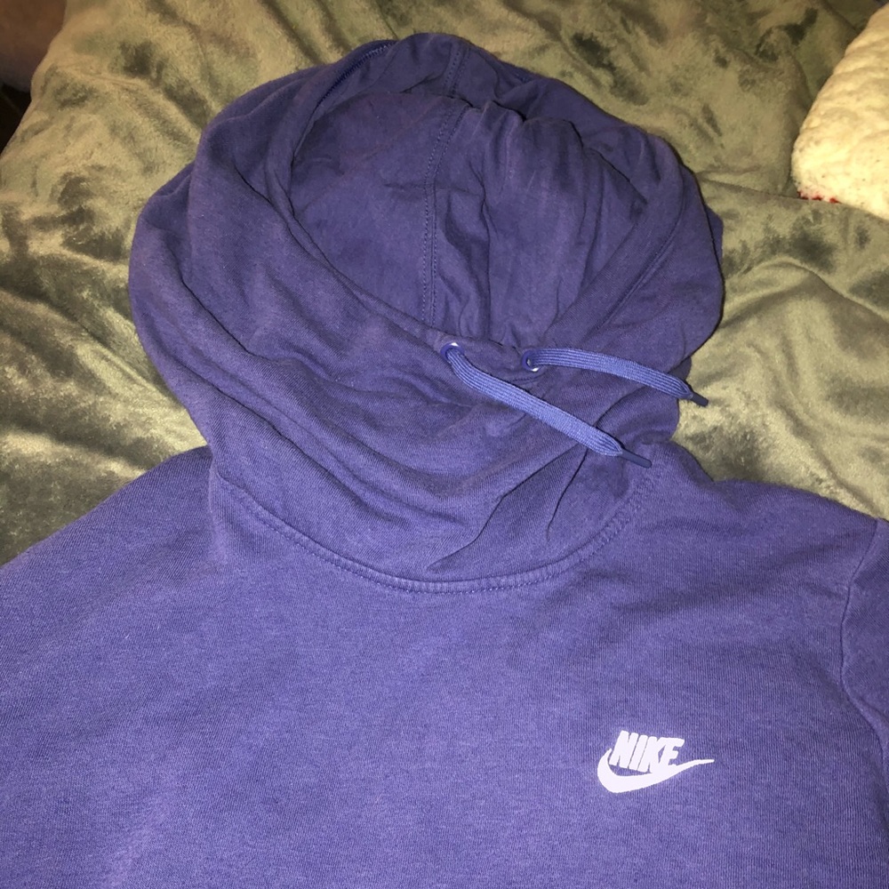 Purple Nike sweatshirt